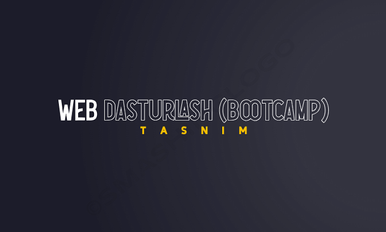 Web dasturlash (Full stack) bootcamp 