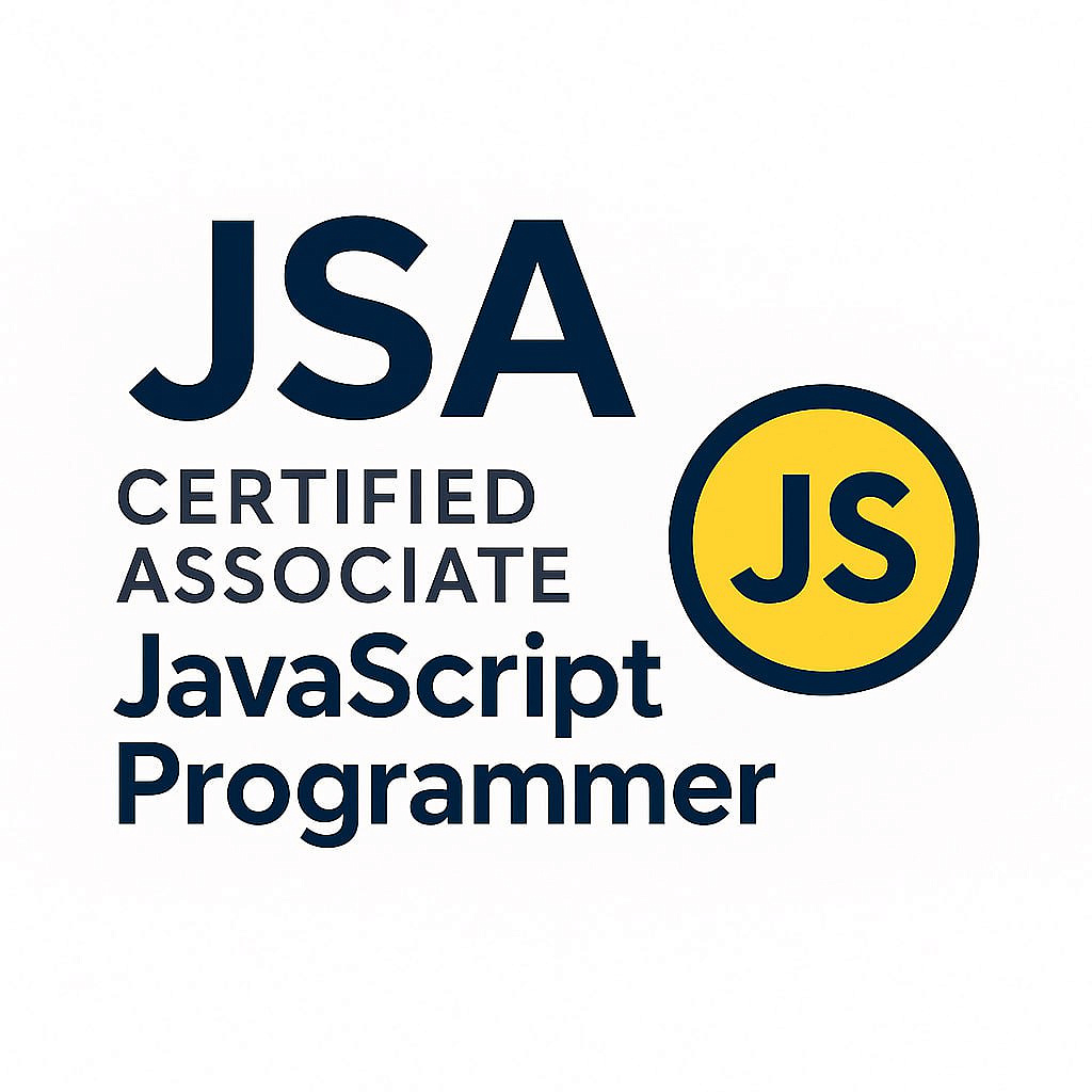 JSA-Certified Associate JavaScript Programmer
