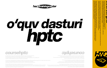 HPTC o'quv dasturi 
