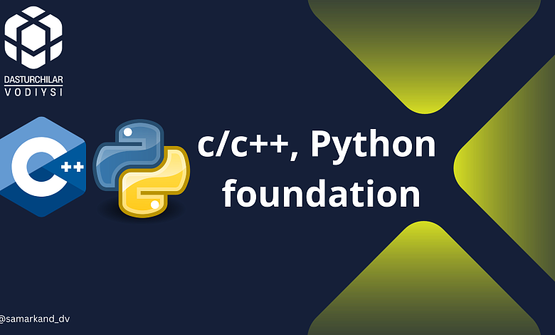 c/c++, Python foundation