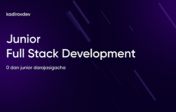 Junior Full Stack Web Development