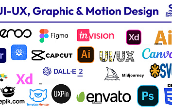 UI-UX, Graphic & Motion Design